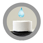 Lingette pastille en tissu - humidiez
