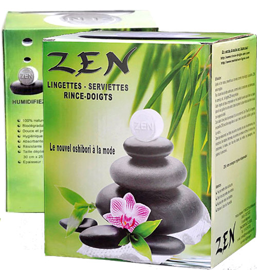 Rince-doigts Zen LOT PROMO : 100 Zen + 1 parfum au choix - Rince