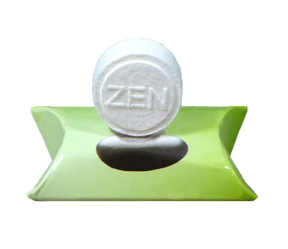 Sachet de 100 lingettes rince-doigts Zen®
